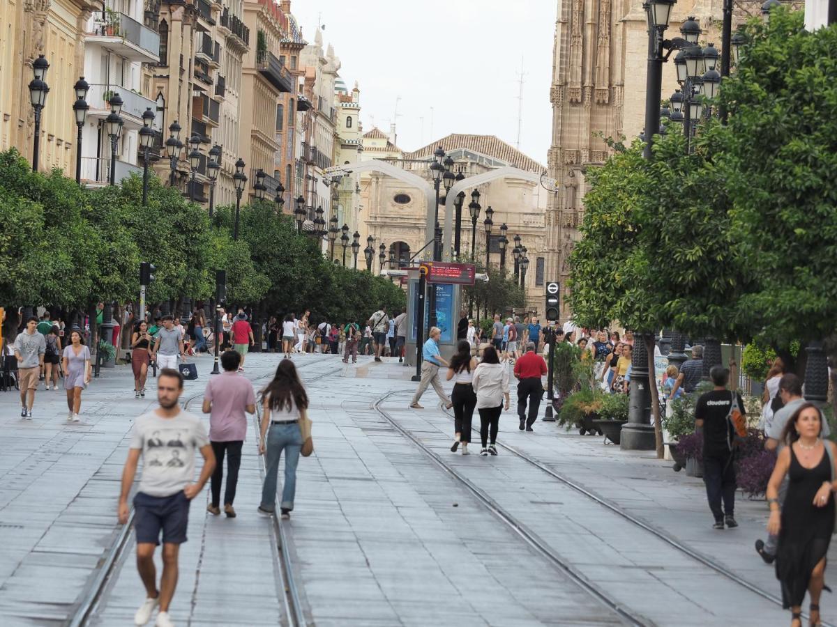 Apartamento Cruz Roja A Sevilla Exteriér fotografie